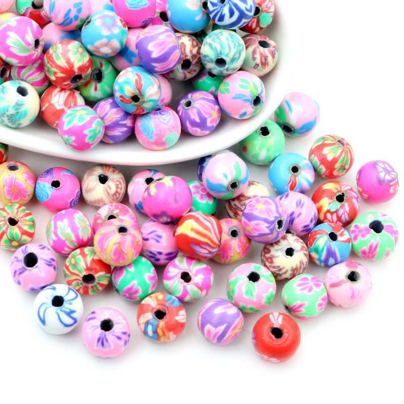 Flower Preservation Resin - 50-100pcs 6 8 10mm 10mm Mischfarben