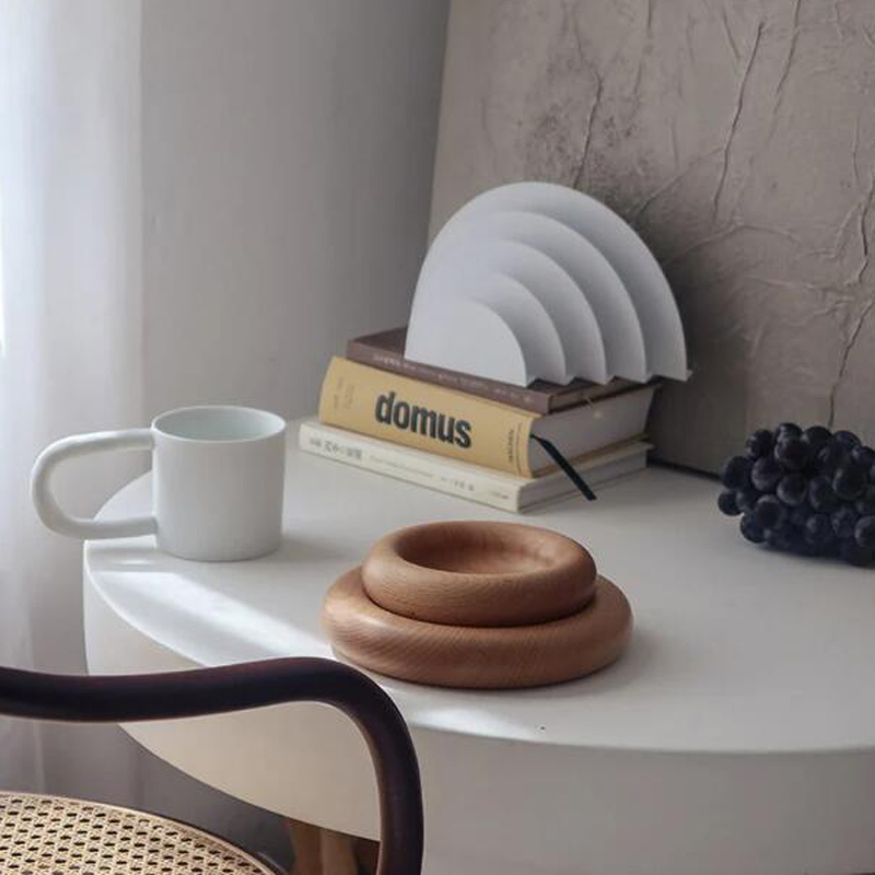 Coaster Mold Round - Runde Untersetzer-Tablettformen aus Beton, Aufbewahrungsuntersetzer-Formen, Silikonformen