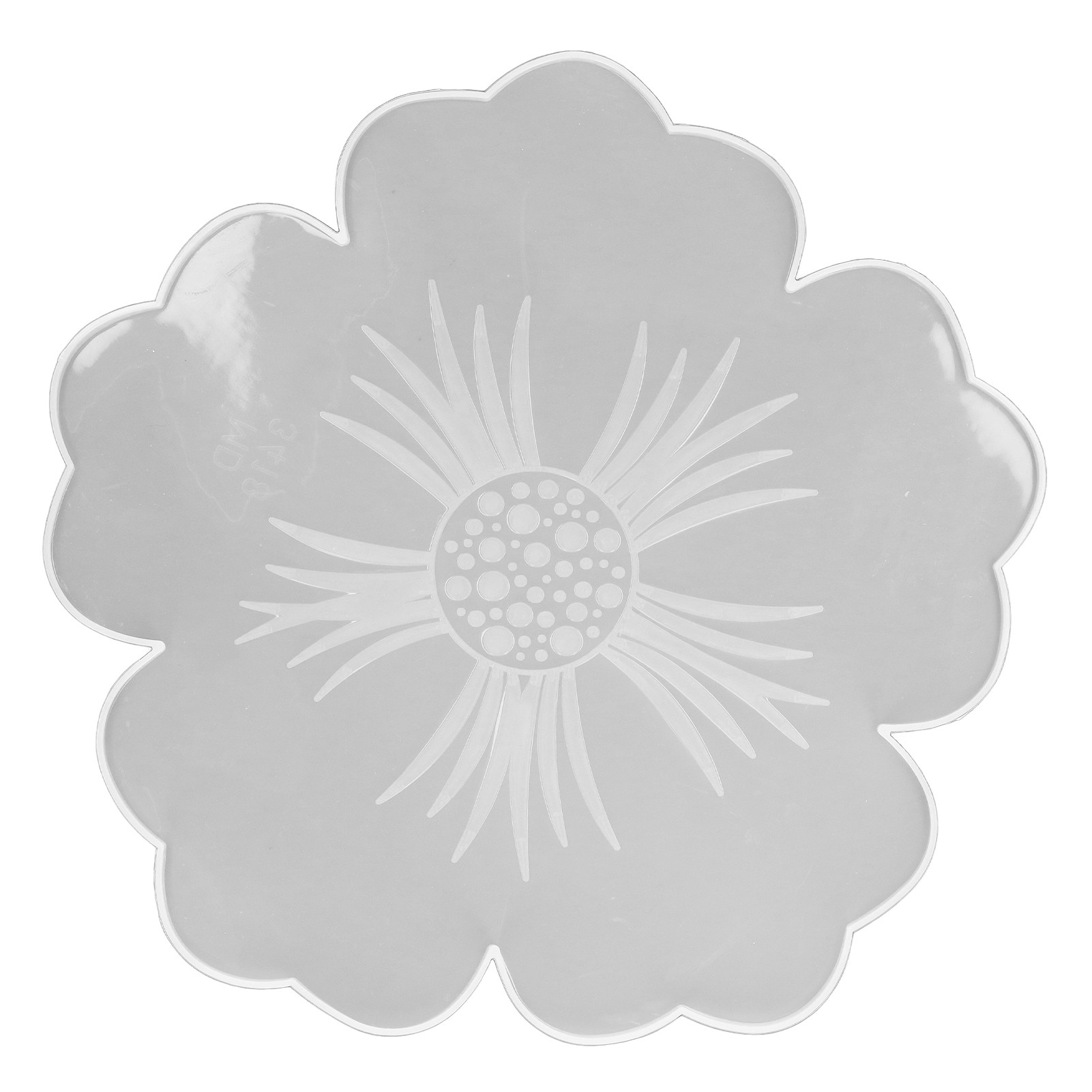 Silicone Mold Tray - Wiederverwendbare elastische Silikonform für DIY-Kristallkleber-Blumenuntersetzer –