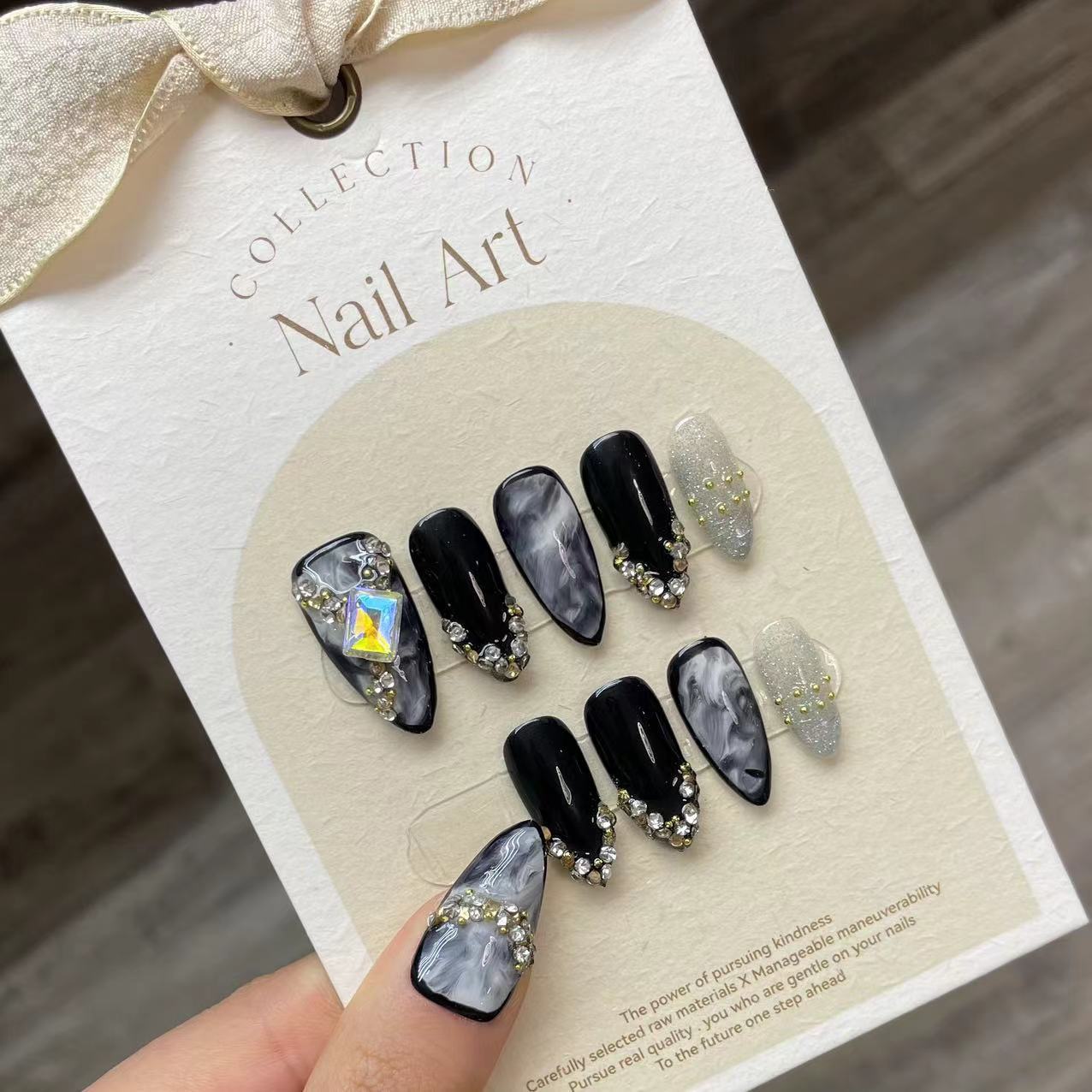 Handgemachte Presse auf Nägeln – Resin Craft Material Bewertung und Preis