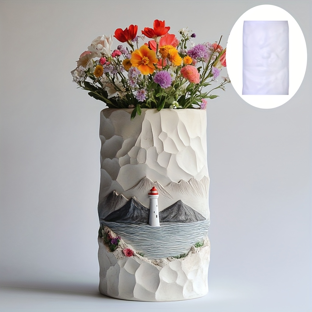 Meer Leuchtturm Relief Blume P – Resin Ocean Wave Mold Bewertung und Preis