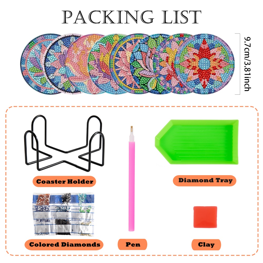 8-teiliges Set mit diamantbema – Resin Craft Kit Bewertung und Preis