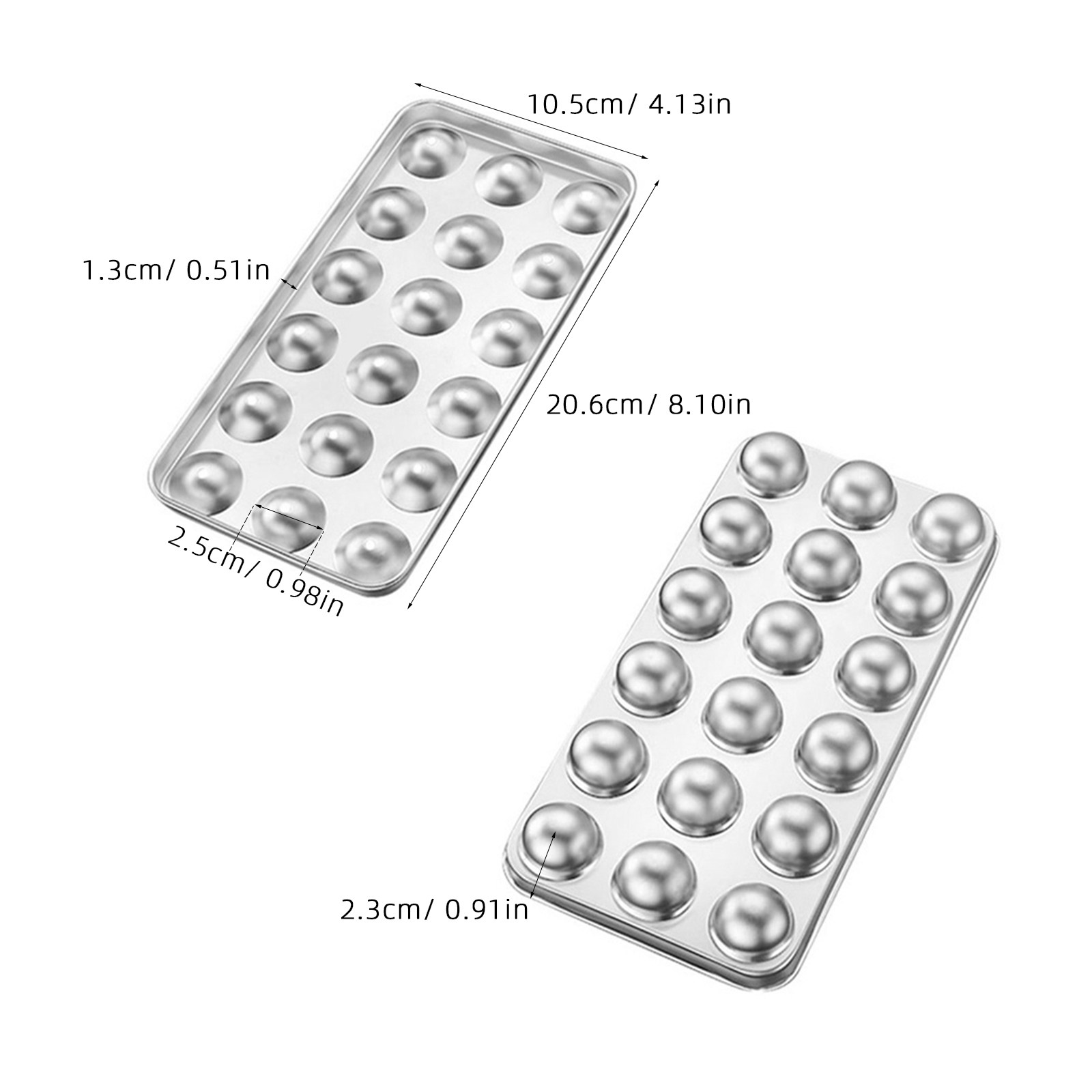 Edelstahl-Eiswürfelform, rund, – Coaster Mold Round Bewertung und Preis