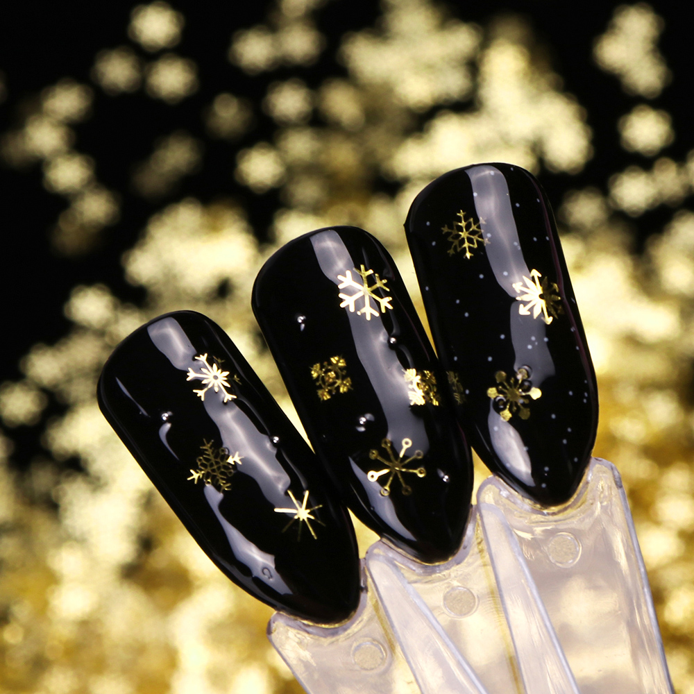 1 Box aushöhlen Gold Nagel Gli – Gold Foil Flakes Bewertung und Preis