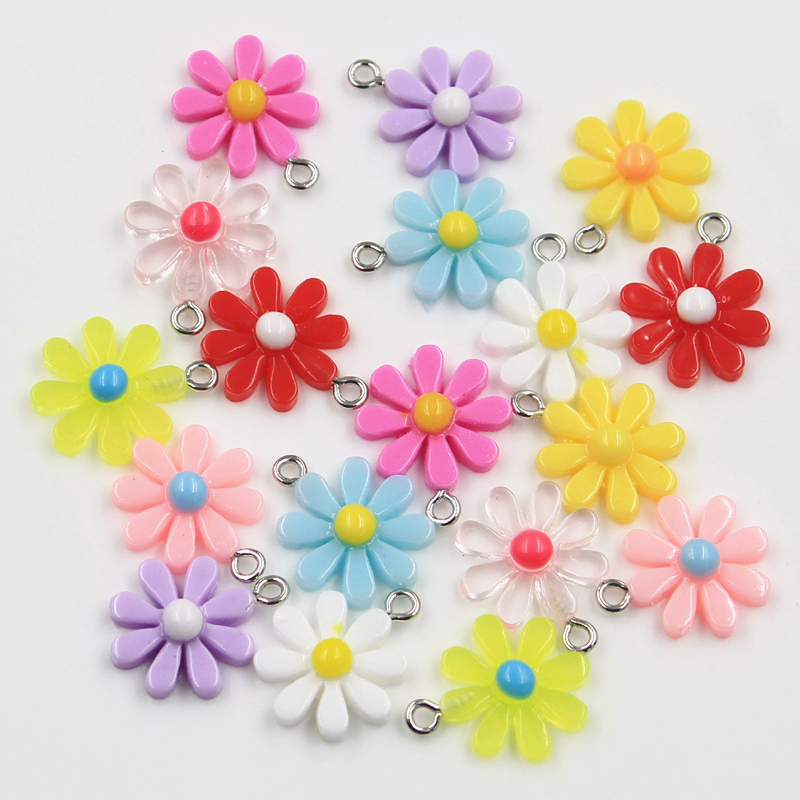 30 stücke charms blume sonnenb – Flower Preservation Resin Bewertung und Preis