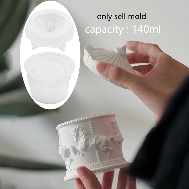 Karussell Vorratsglas Silikonf – Coaster Mold Round Bewertung und Preis