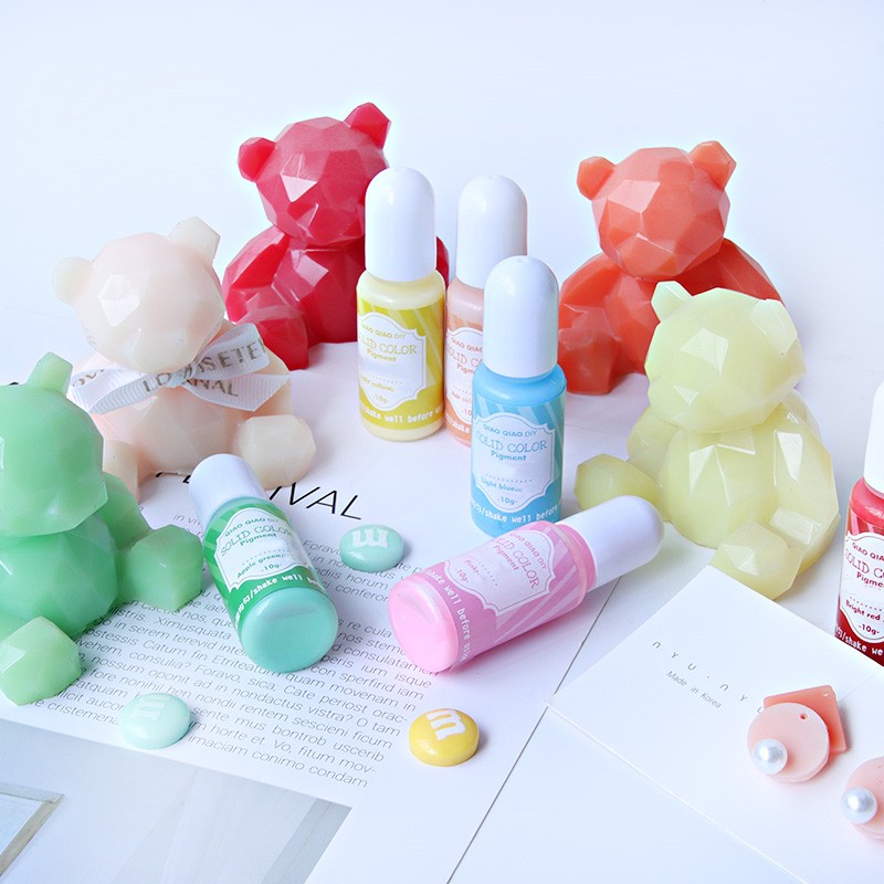 Großhandel 18 lebendige Flüssi – Resin Pigment Set Bewertung und Preis