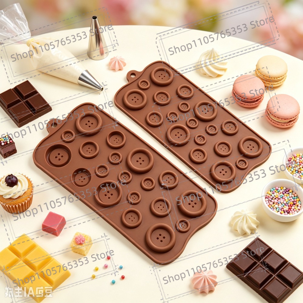 2026 Schokoladenform Knopfform – Silicone Mold Tray Bewertung und Preis
