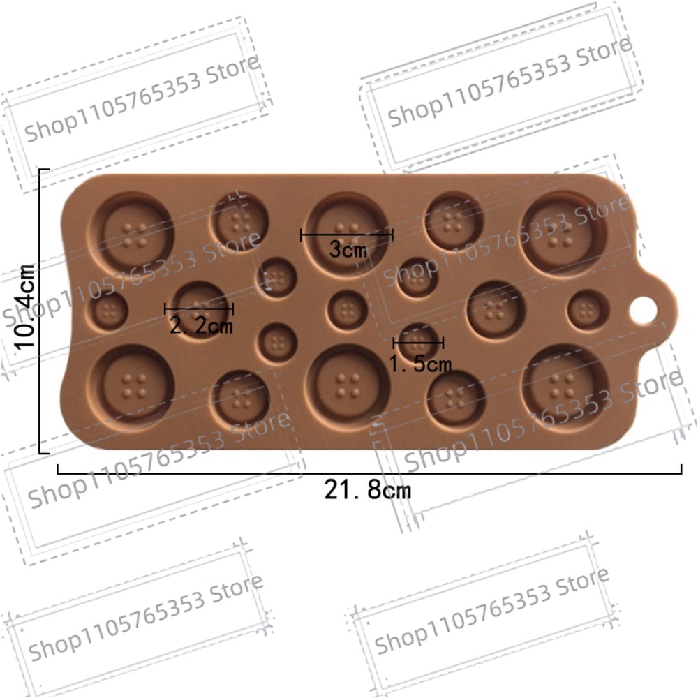 2026 Schokoladenform Knopfform – Silicone Mold Tray Bewertung und Preis