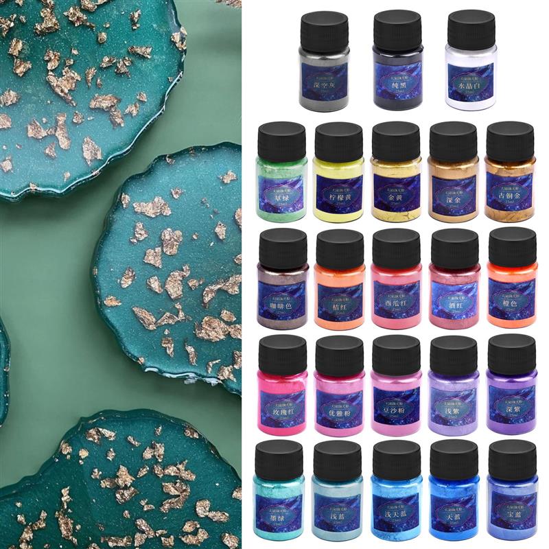 24 farben Epoxy Harz Farbstoff – Resin Pigment Set Bewertung und Preis