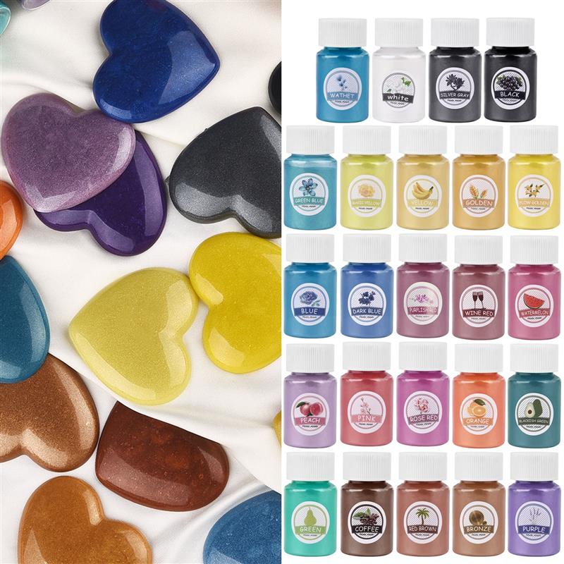 24 farben Epoxy Harz Farbstoff – Resin Pigment Set Bewertung und Preis