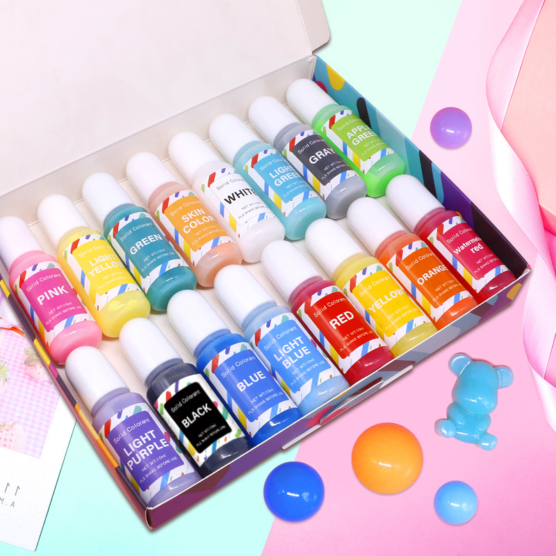 16 Farben 10 ml Macaron Einfar – Resin Pigment Set Bewertung und Preis