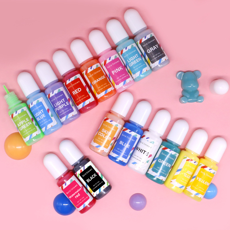 16 Farben 10 ml Macaron Einfar – Resin Pigment Set Bewertung und Preis
