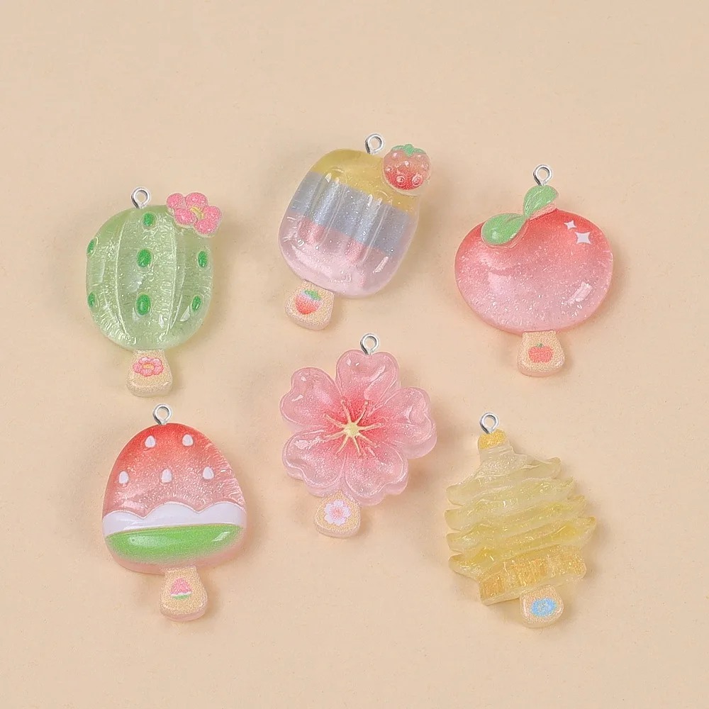 10 Stück Kawaii Sommer-Eis am  – Resin Craft Material Bewertung und Preis