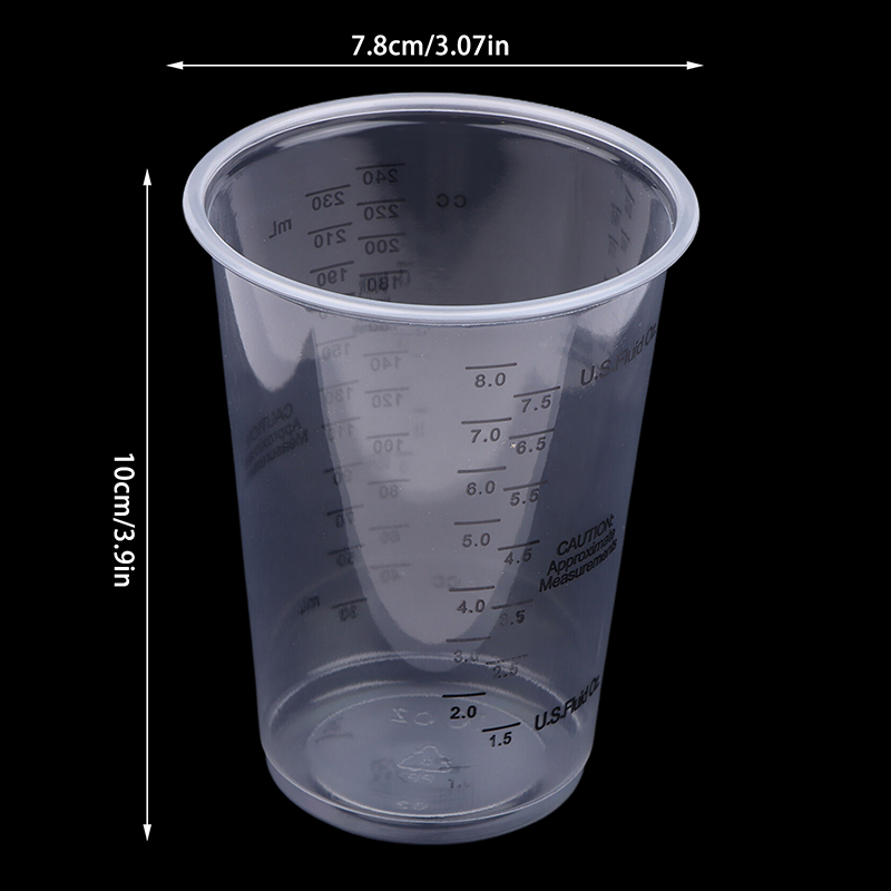 10 Stück 8OZ Einweg-Messbecher – Mixing Cup Silicone Bewertung und Preis